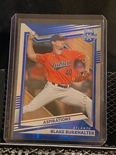 Blake Burkhalter 2022 Elite Extra Status Red #d/299 - #76 Braves