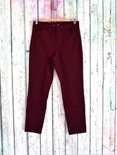 Women's Old Navy High-Waisted Printed Pixie Ankle Pants Size 28 Raisin Arizona