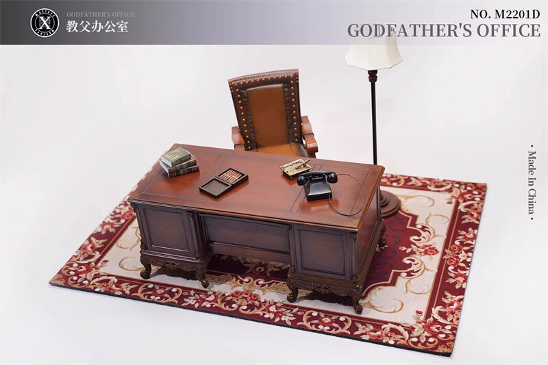 Mostoys 1/6 The Godfather Office Scene Platform Simulation Model