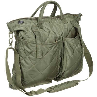 BW Fliegerhelmtasche Piloten Helmtasche Helmet bag mit Schultergurt oliv