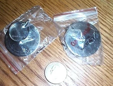 2 Captain Morgan metal key chains "Drink responsibly"