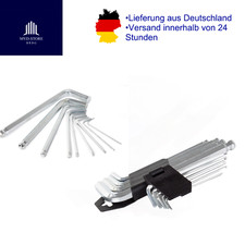 Innensechskantschlüssel 9tlg Set Satz für Inbus Imbus Steckschlüssel Kugelkopf