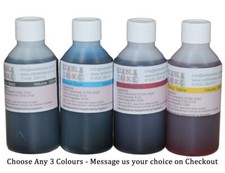 100ml Bottles Edible Inks for Canon Printers - Choose your colours
