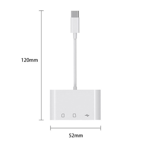 Transfer Card Reader Micro USB OTG Adapter USB Type-C For Samsung Huawei Xiaomi - Zdjęcie 4 z 16