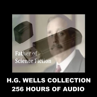 H. G. WELLS COLLECTION. ENJOY 29 NOVELS & 26 SHORT STORIES ON A USB FLASH DRIVE!