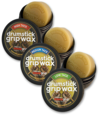 Musician's POWERgrip VARIETY 3-PACK Drumstick Grip Wax