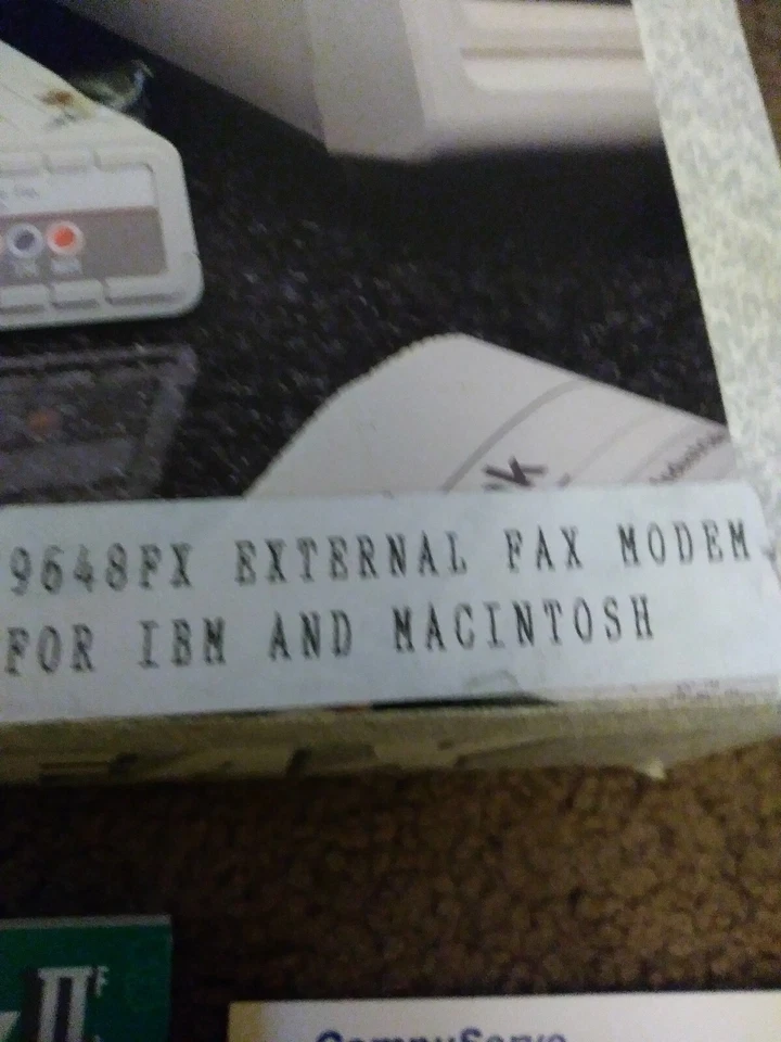 Macintosh IBM Computer Modem New Best Data 9648FX External Smart One For FAX USA - Image 4 of 4