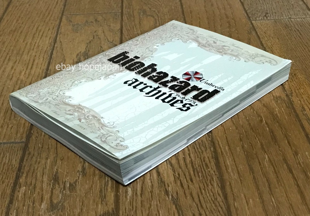 Resident Evil Archives Illustration Art Book CAPCOM Resident Evil Archives Illustration Art Book CAPCOM