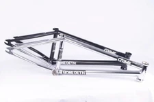BONE DETH CRIME BMX STREET FRAME 100% CHROMOLY BLACK NEW IN BOX