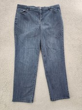 Gloria Vanderbilt Jeans Women 18W Blue Tapered Amanda Fit Denim Adult
