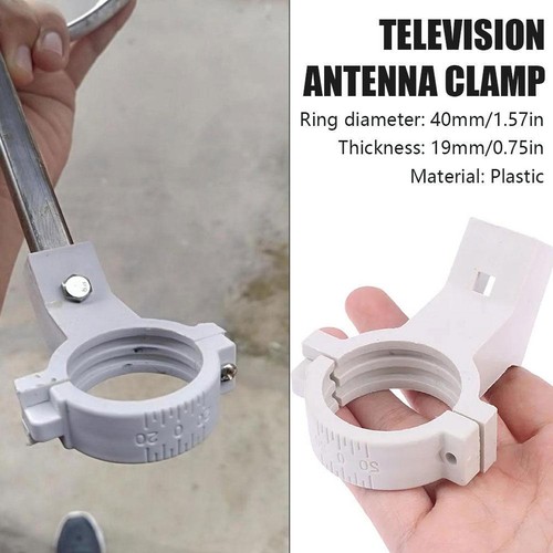 Supporto sintonizzatore antenna TV satellitare montaggio testa morsetto di fissaggio Hausha DE - Foto 2 di 7