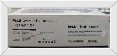 MeLE Mini PC Overclock4C N100 32GB 512GB 4K Micro Desktop Computer - Picture 2 of 4