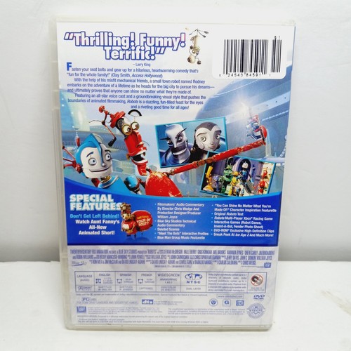 Robots (DVD) Widescreen Animated Kids Movie - Picture 2 of 2