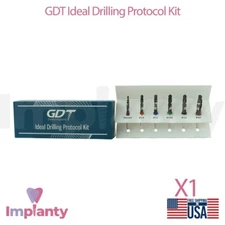 GDT Ideal Drilling Protocol Kit Stainless Steel Tool Dentistry
