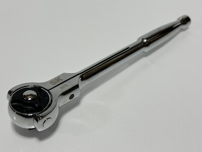 #ad #ad NEW SK Tools Professional Roto Head Full Rotating Flex Chrome 3 8” Drive Ratchet $78.99