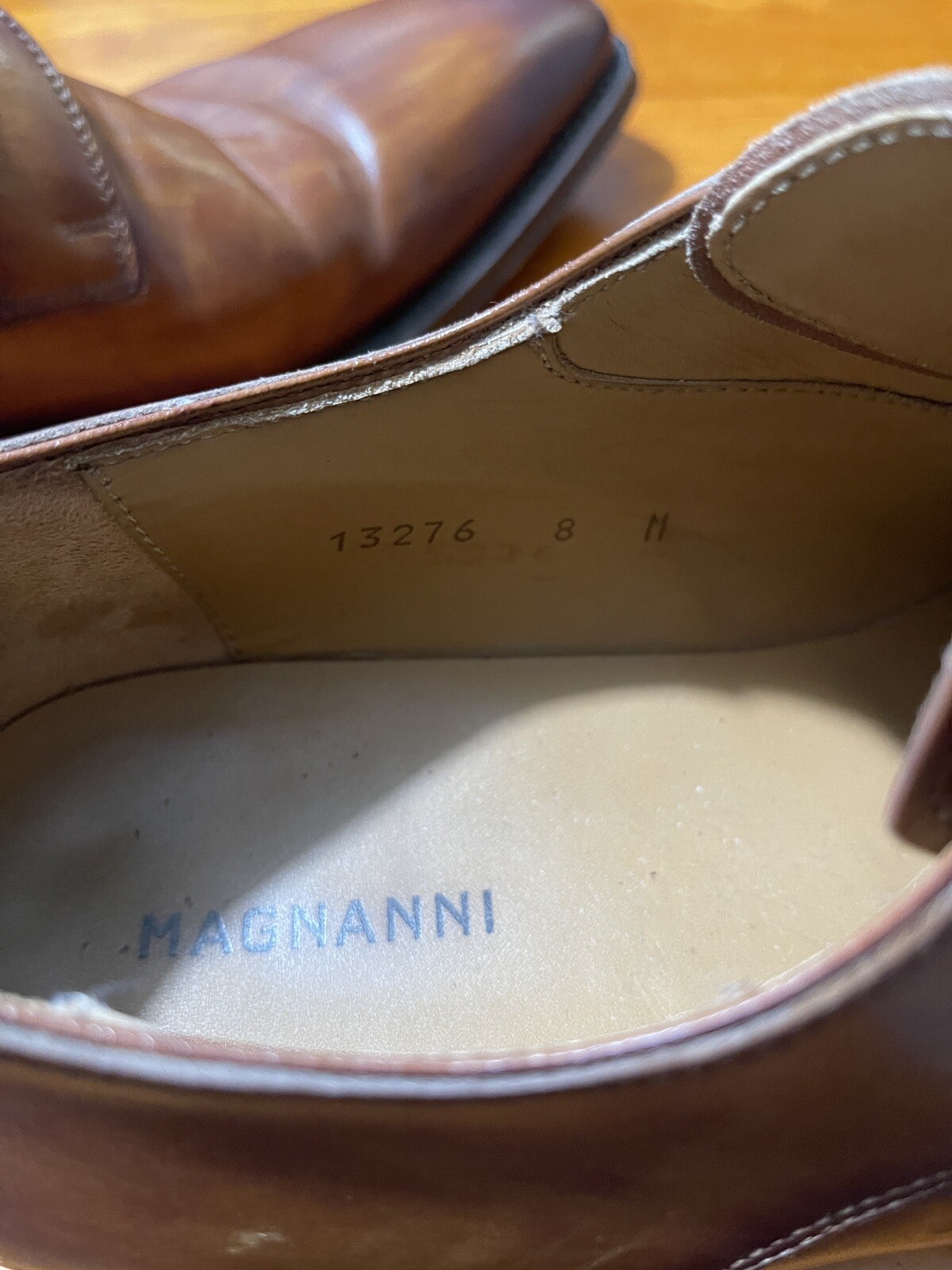 Bottes Magnanni Canton En Cuir - Taille 8M (Medium) - Couleur Marron - Fabriqué Au Portugal