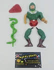 Vintage 1986 Mattel MOTU He-Man KING HISS Action Figure Part Lot