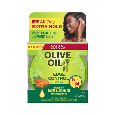 2 x Bio Wurzelstimulator Olivenöl Edge Control Haargel (63,8g)