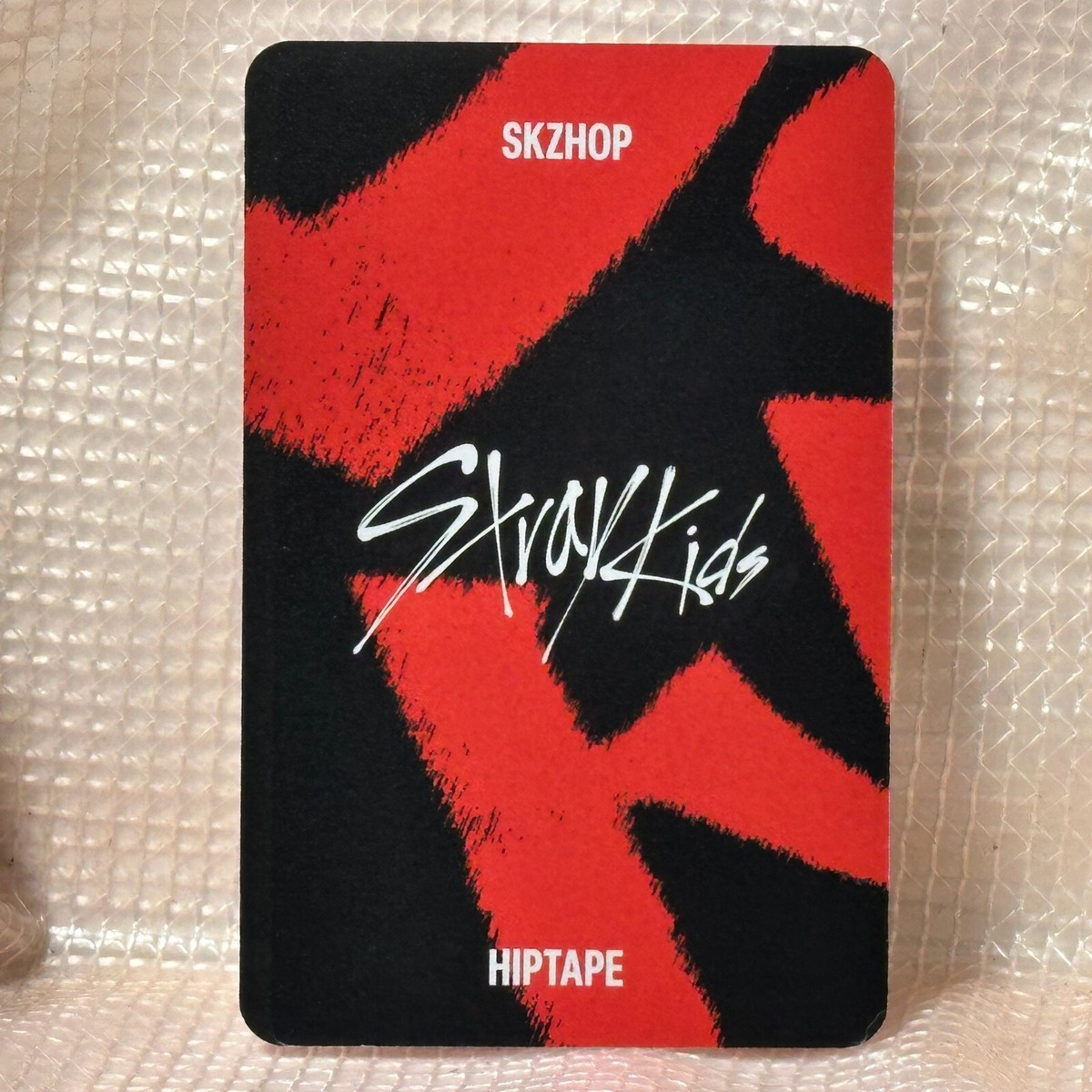 Bang Chan Lee Know Unit Official Photocard Stray Kids Hop Skzhop
