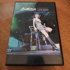 Giorgia DVD Ladra di vento DVD Live Tour 03/04 DVD Originale Giorgia Ottimo