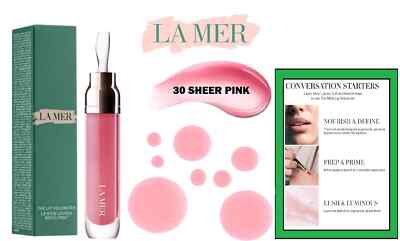 LA MER THE LIP VOLUMIZER in 30 SHEER PINK Shade 0.24 FL OZ. SEALED BOX