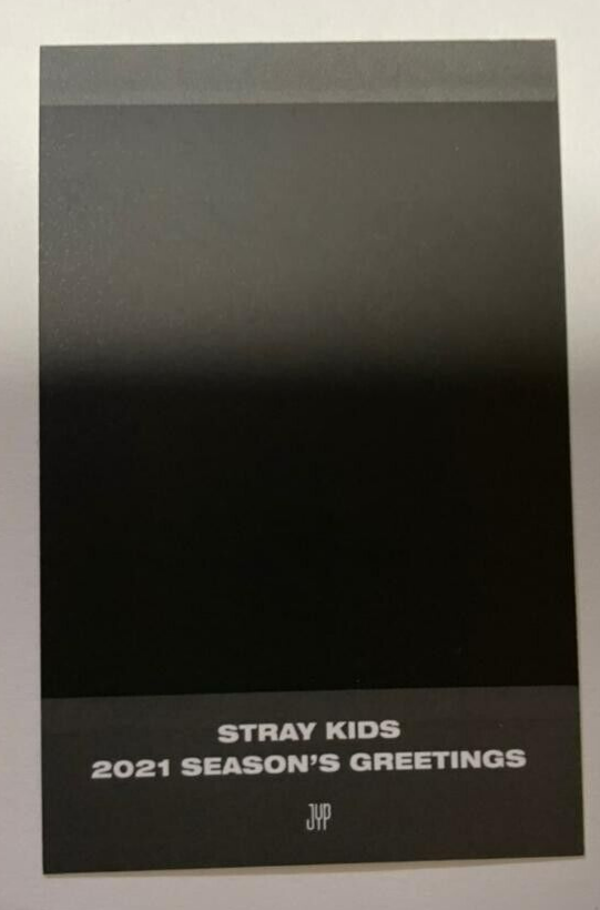 Stray Kids SKZ BANG CHAN Season's Greetings 2021 Official Polaroid