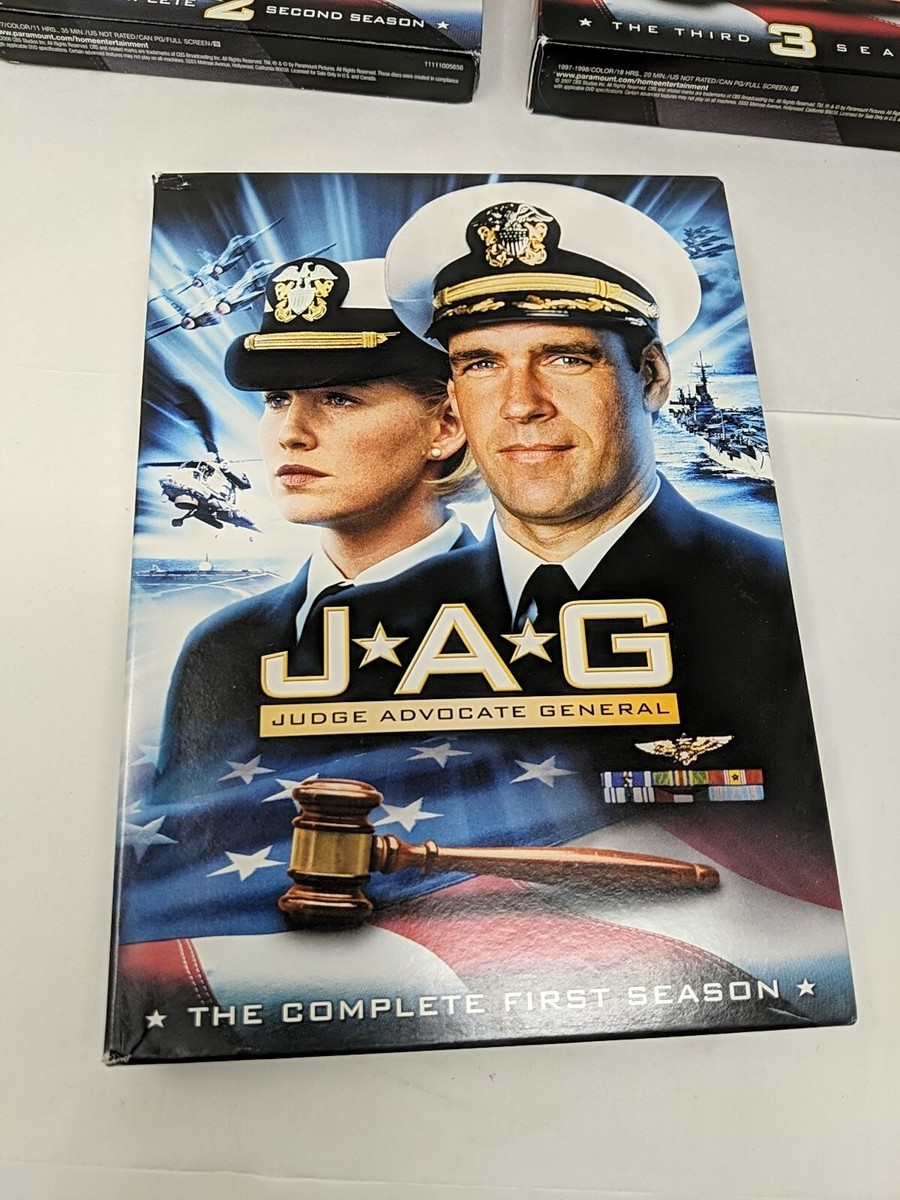 JAG TV Series On DVD Seasons 1, 2, 3 Judge Advocate General
