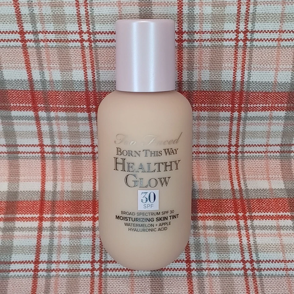 Too Faced Born This Way Healthy Glow Moisturizing Skin Tinit SPF 30 Almond - Image 3 of 4