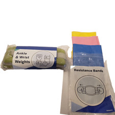 Ankle  Wrist Weights with Resistance Bands NEW