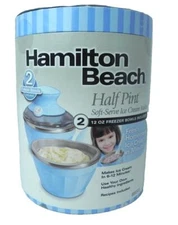 Hamilton Beach Half Pint Soft Serve Ice Cream Maker Model 68550E - NEW Sealed