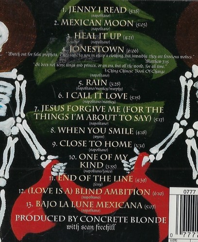 Concrete Blonde: Mexican Moon, 1993 Capitol Records, Made in Holland - Bild 3 von 3