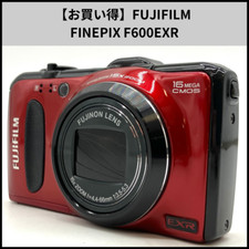 FUJIFILM FinePix F600EXR digital camera Red