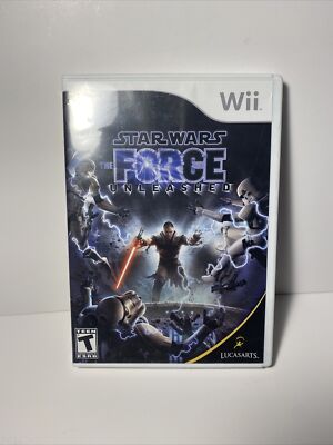 Star Wars: The Force Unleashed (Nintendo Wii, 2008) Complete CIB