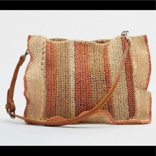 Bolsa de cubo tejida ZARA 6218/910 - Imagen 8 de 14