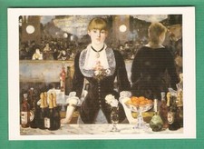 E. MANET postcard ARTIST/PAINTER "Un Bar aux Folies-Berg�re" ed.Taschen