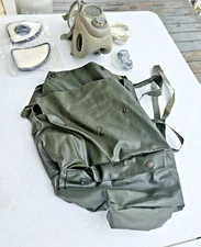 Czech Military M10 Gas Mask: NBC Protection w/  with Filters, Lenses  # 2