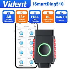 Vident iSmartDiag510 Bluetooth  All System Diagnostic Tools OBD2 Scanner CAN FD