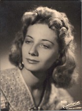 CINEMA CIRCA 1930 LARGE PHOTO STUDIO ROGER CARLET ACTRESS TO IDENTIFY