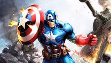 Superheroes captain america superheroes Stitched Gaming Mat Desk 12820
