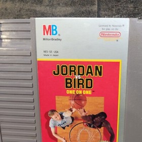 Jordan Vs. Bird One on One Nintendo NES Game Authentic Video Game Cart