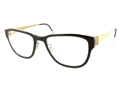 LINDBERG 607 ACETANIUM 1143 ADULT EYEGLASSES FRAME SIZE 53 CHOCOLATE BROWN