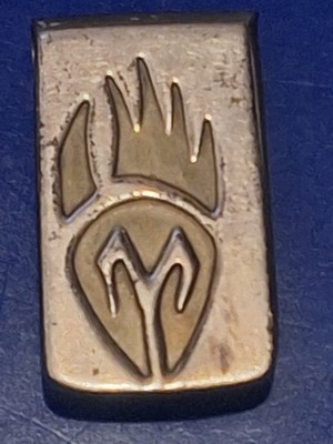 Native American Sterling Silver Money Clip G. Nelson