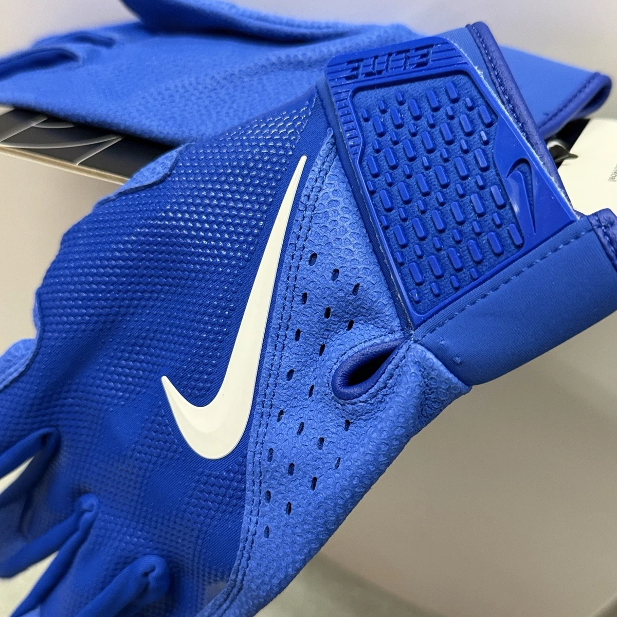 Guantes de béisbol de bateo Nike Alpha Elite para hombre talla XL azul real FD7868-434 NUEVOS