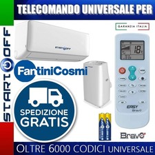 TELECOMANDO UNIVERSALE PER FANTINI COSMI CONDIZIONATORE CLIMATIZZATORE D'ARIA