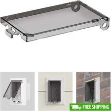 Durable Outdoor Outlet Cover Type 3R Waterproof Easy Install Protective Shield