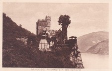 AK Deutsches-Reich Bingen Koblenz Schloss Rheinstein Panorama Photogravur Siegbu