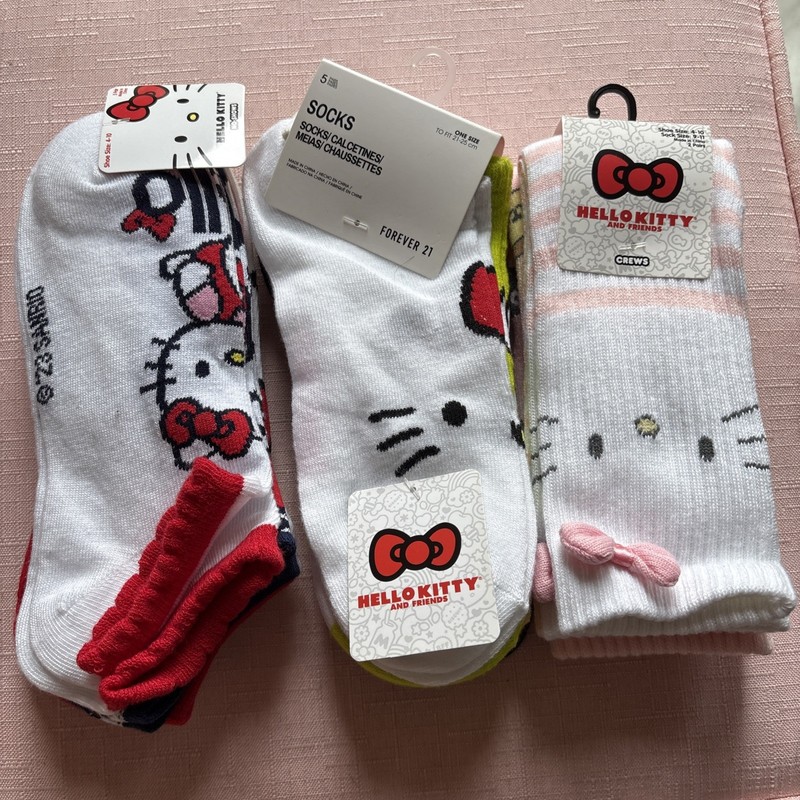 Sanrio Hello Kitty & Friends Ankle socks (12  pairs)