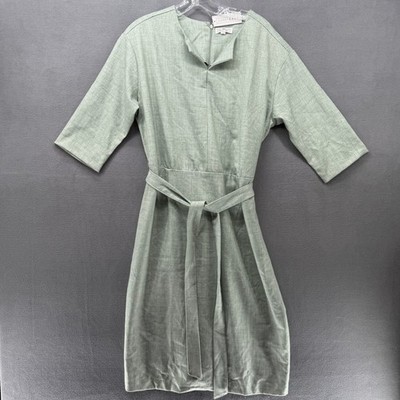 sage green pencil dress The Roslyn Pencil Dress in Vibrant Sage Green Glamour Bunny