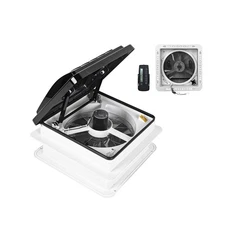 RV Roof Vent Fan 14" RV Vent Fan 12V Roof Vent Fan with Led Light Remote Cont...