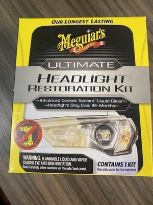 BRAND NEW Meguiars G2990SRP Ultimate Headlight Restoration Kit NO TOOLS REQUIRED